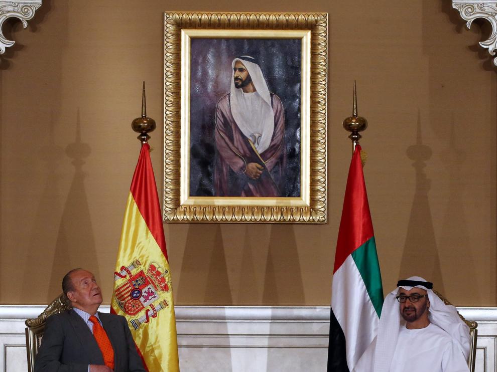El Rey visitó Abu Dabi