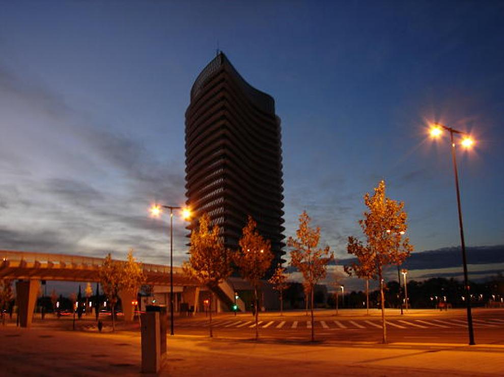 Imagen actual de la Torre del Agua