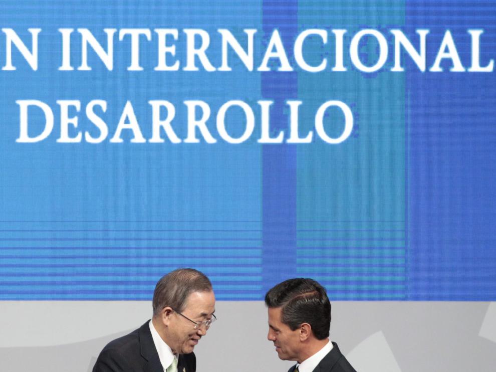 Ban Ki-moon cuando descartó enviar tropas a Ucrania