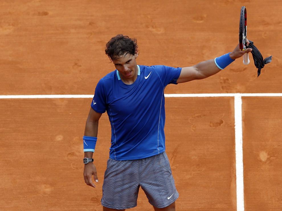 Rafa Nadal, en su estreno en Montecarlo