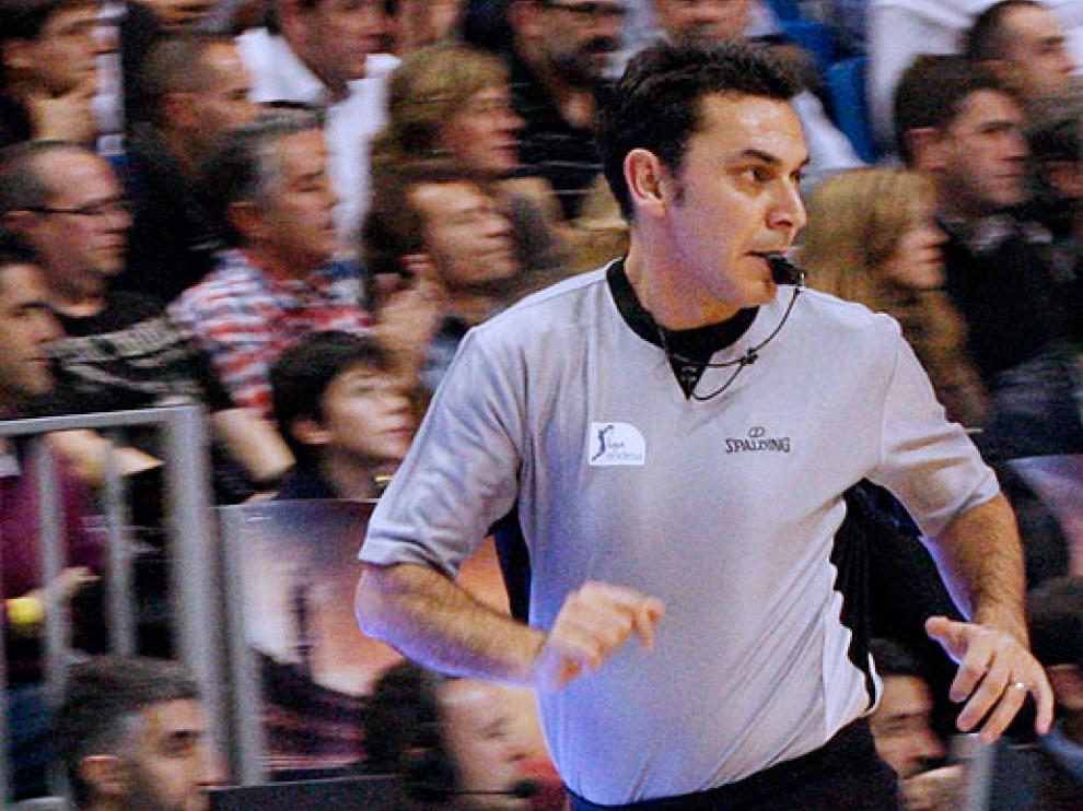Martín Bertán, en un partido de Copa