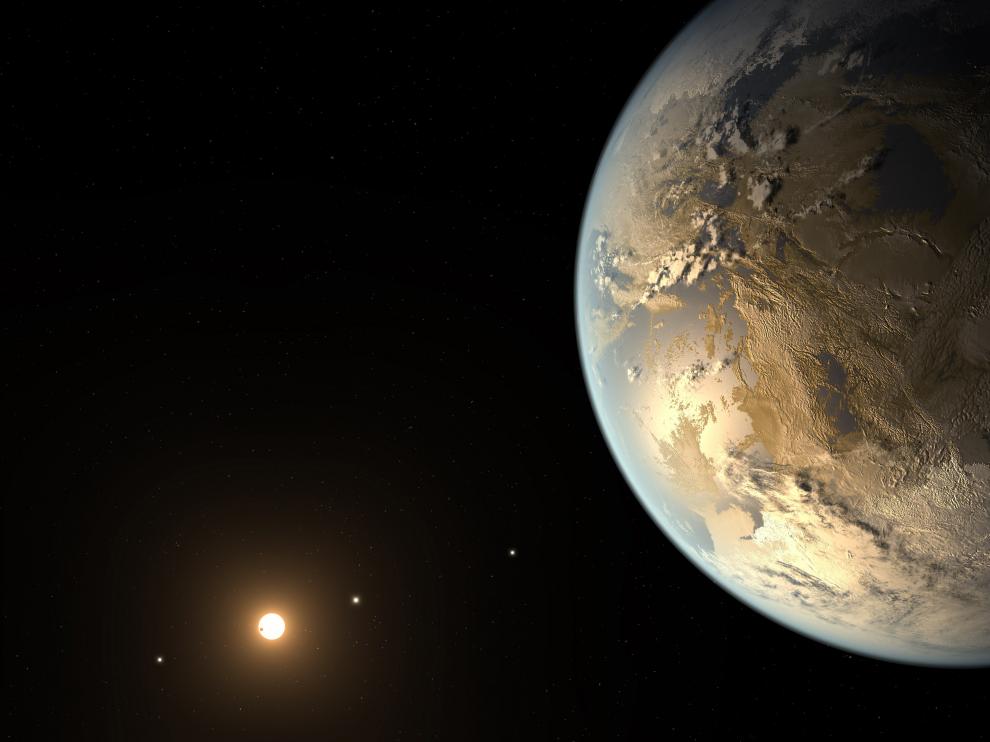 Imagen del Kepler186f