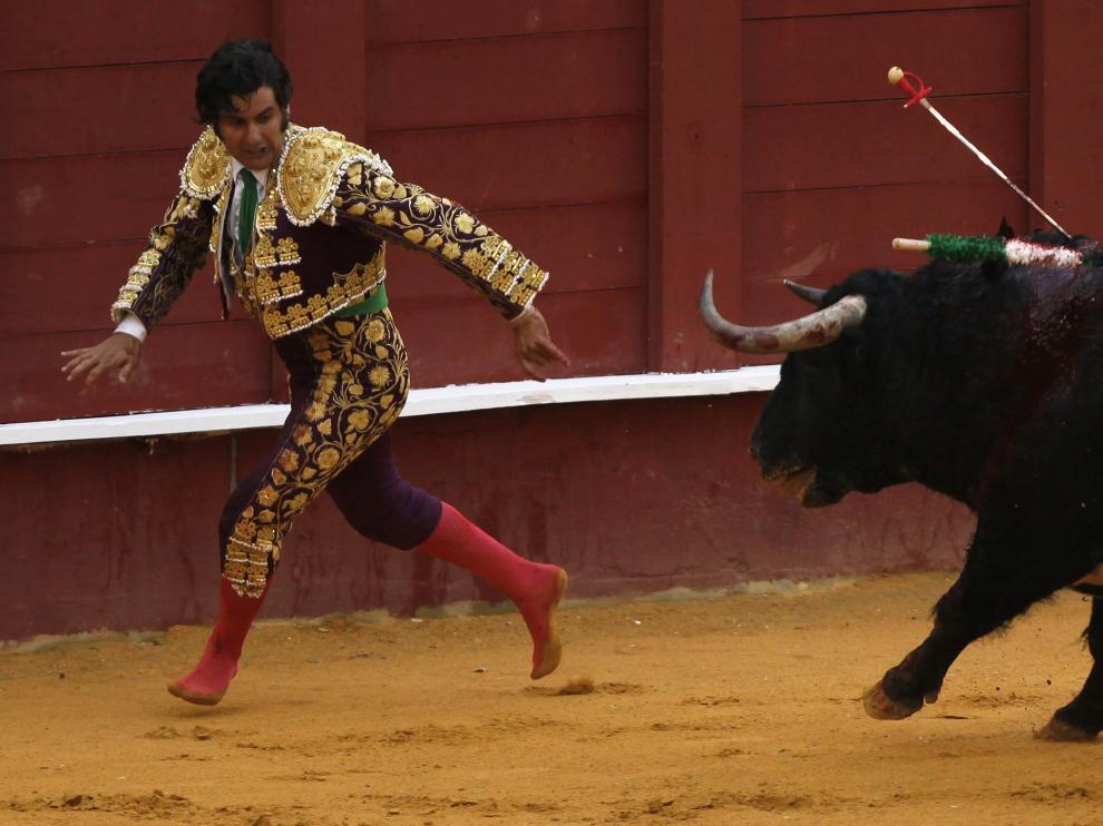 Morante, en un momento de la corrida