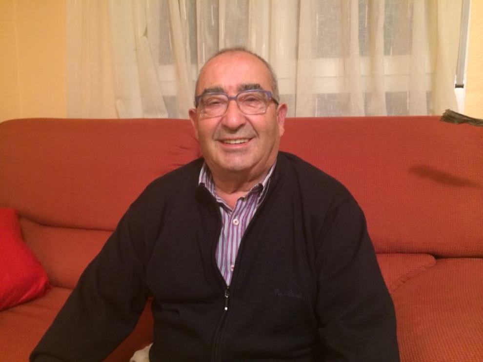 Tomás Rubio Oliveros, vecino de Torrelapaja, Zaragoza