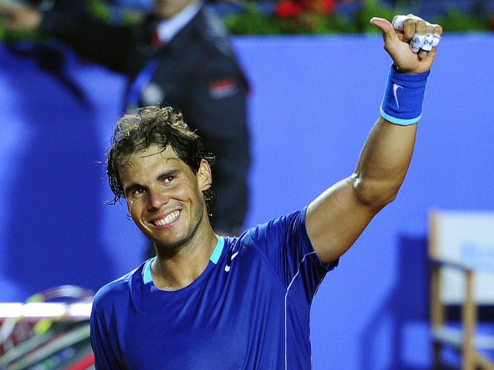 Nadal tras ganar el partido