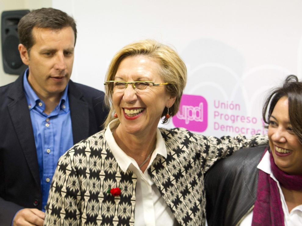 Rosa Díez en Zaragoza