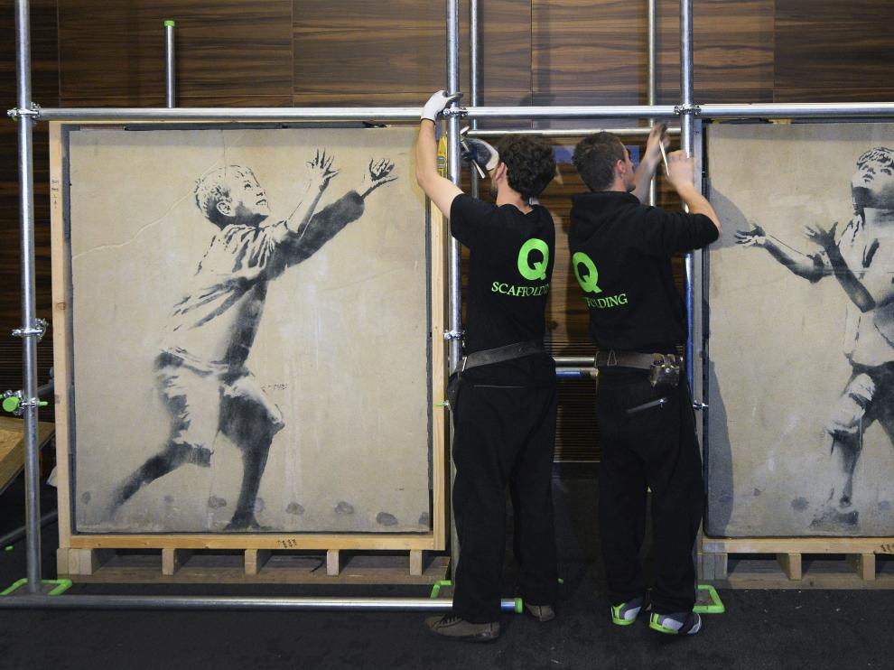 Obra de Banksy