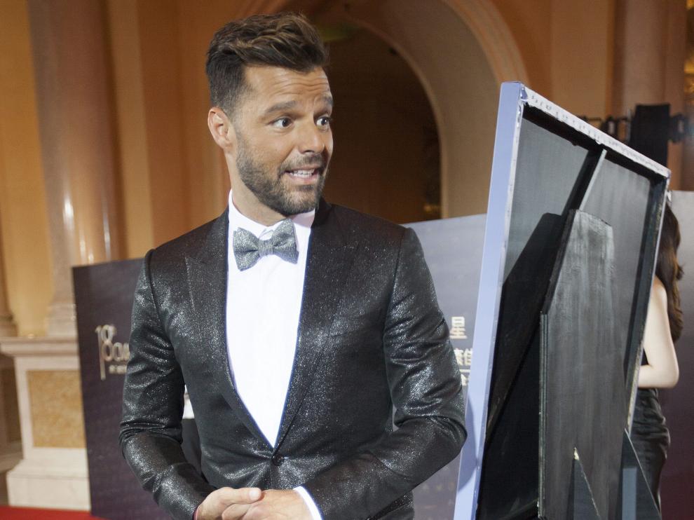 El cantante Ricky Martin