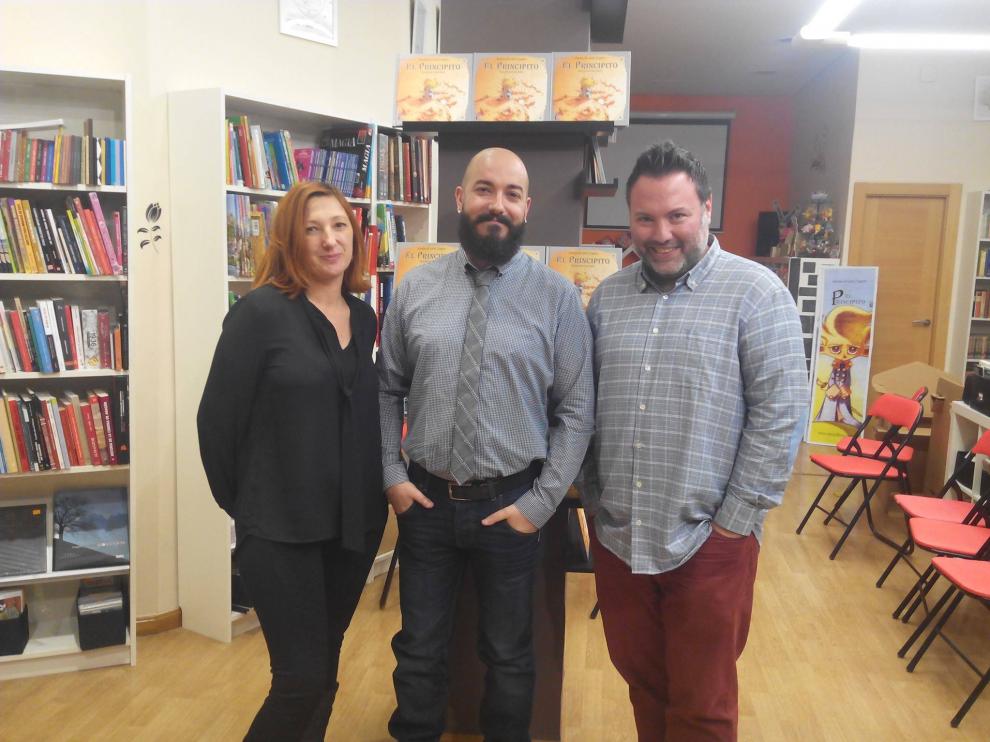 María Jesús, Juan Bauty y Javier Vázquez