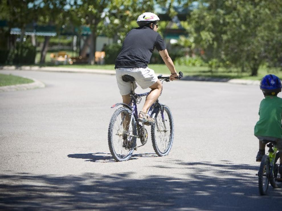 Las bicicletas, tampoco en los parques de Zaragoza
