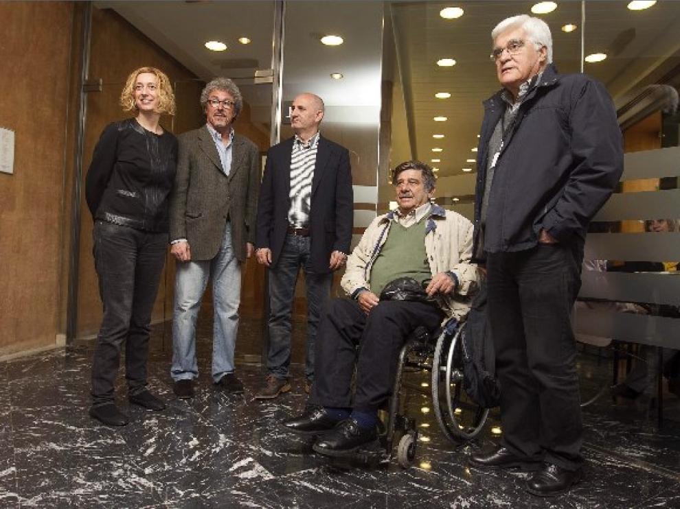 Rueda de prensa de la coordinadora argentina de víctimas del franquismo