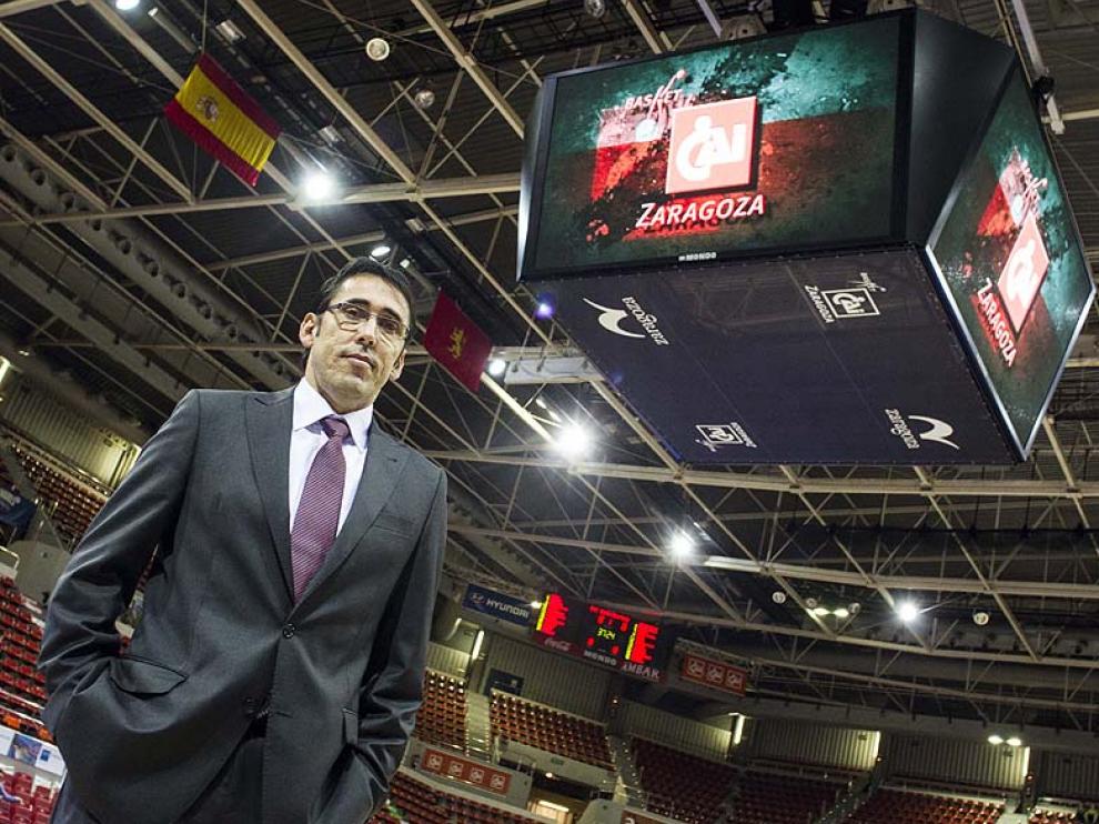 Willy Villar, director deportivo del CAI Zaragoza