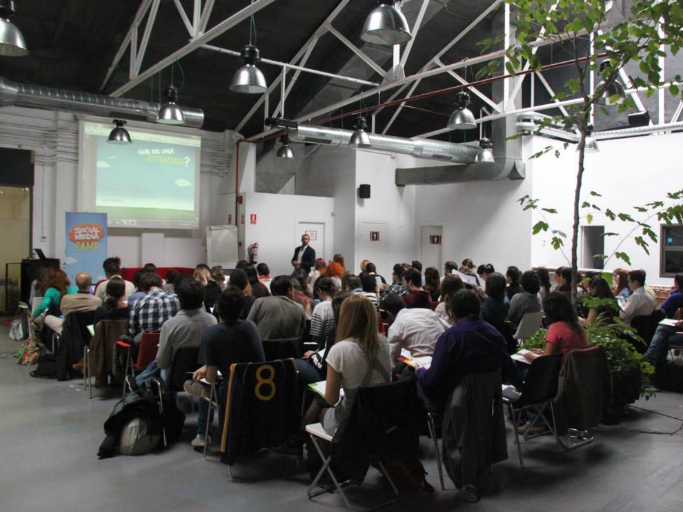 Una imagen de una de las anteriores ediciones del Social Media Camp