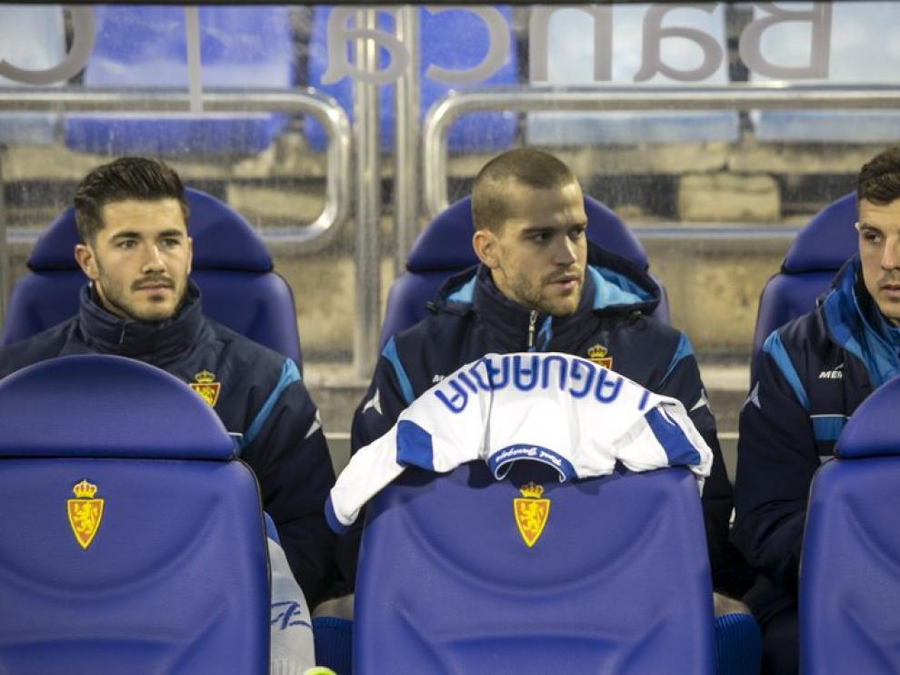 Laguardia, durante un partido