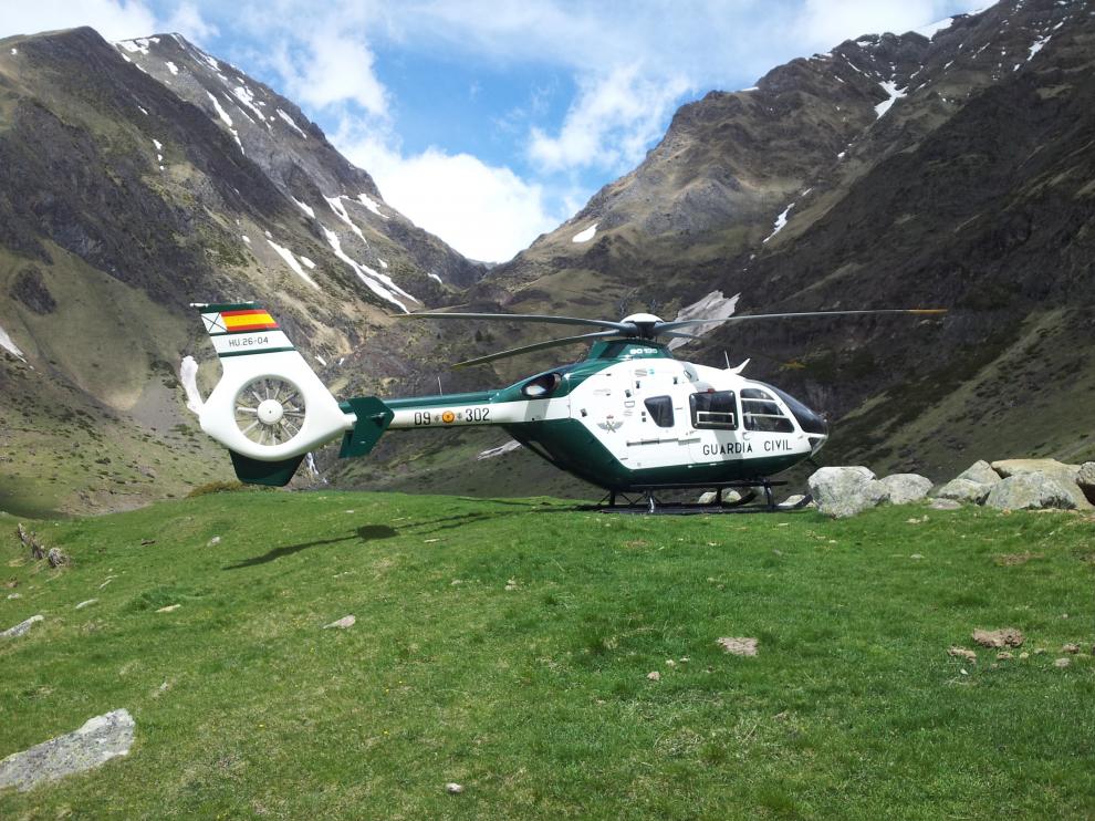 Helicóptero de rescate de la Guardia Civil