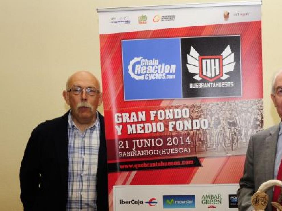 Francisco Bono, Xavier Bartrolí, y Roberto Iglesias, en la presentación