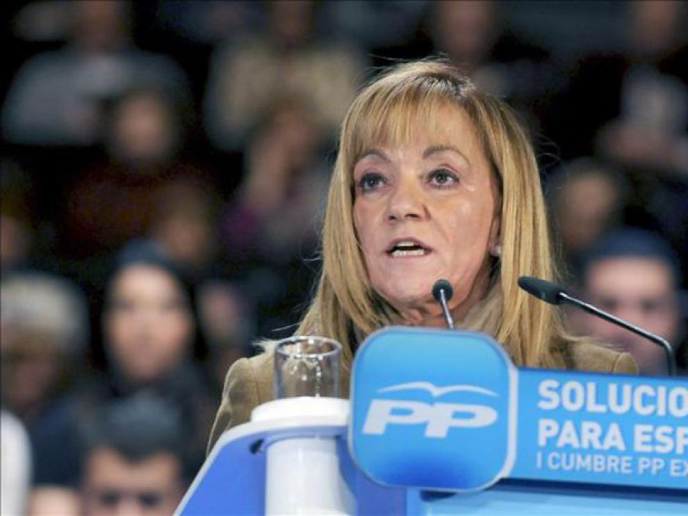 Isabel Carrasco, en una imagen de archivo