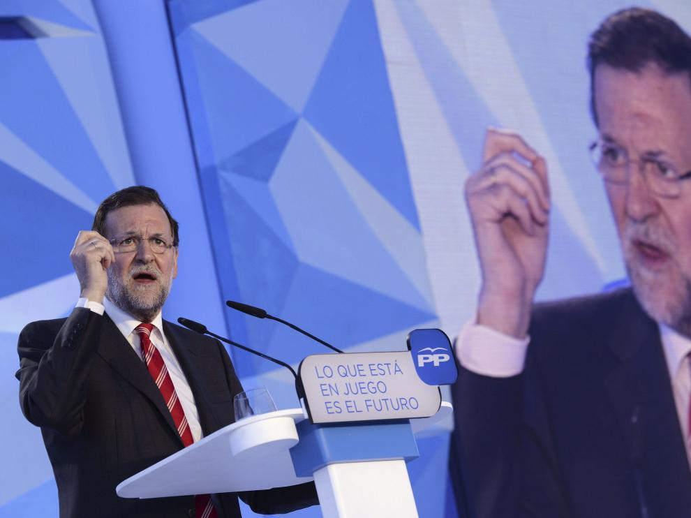 Rajoy en un mitin