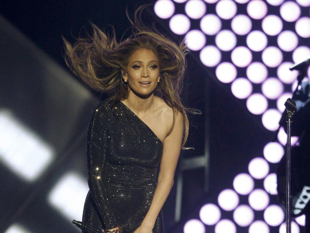 Actuación de Jennifer López en la gala de los Billboard