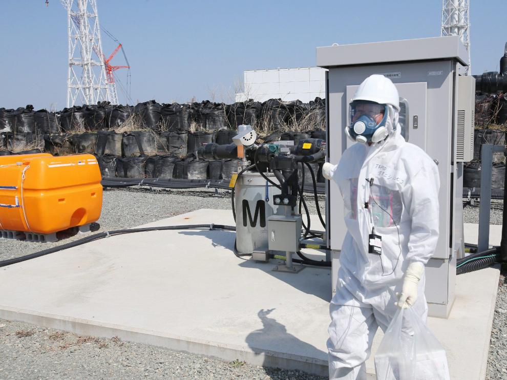 Trabajos de descontaminación en Fukushima