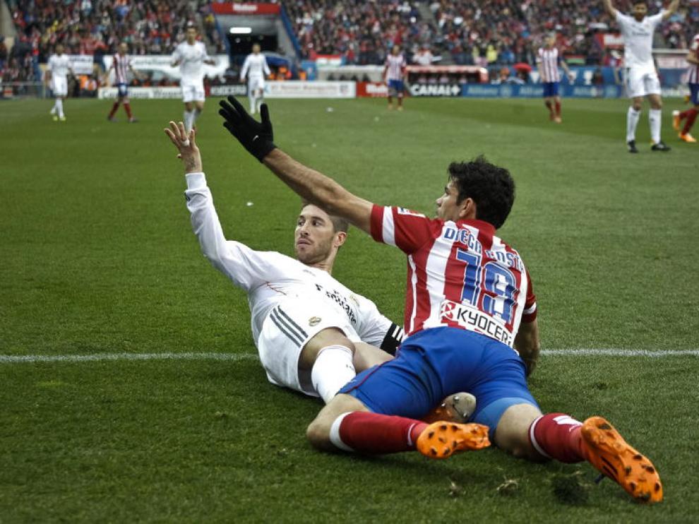 Sergio Ramos y Diego Costa pelearán por la Champions