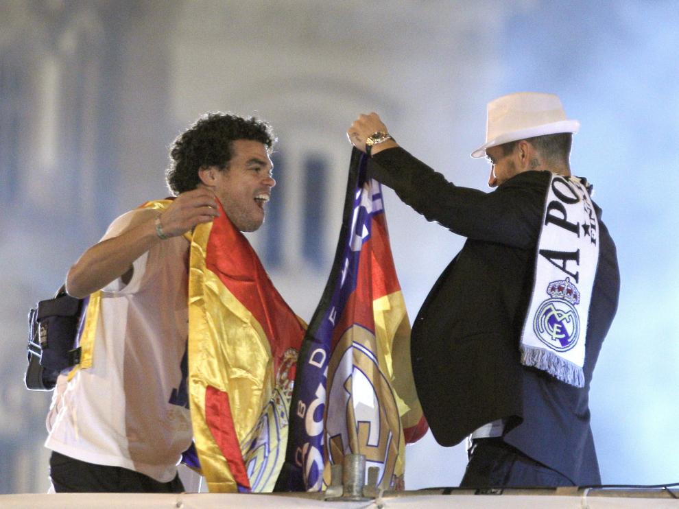 Los Madridistas Celebran El Título En La Cibeles