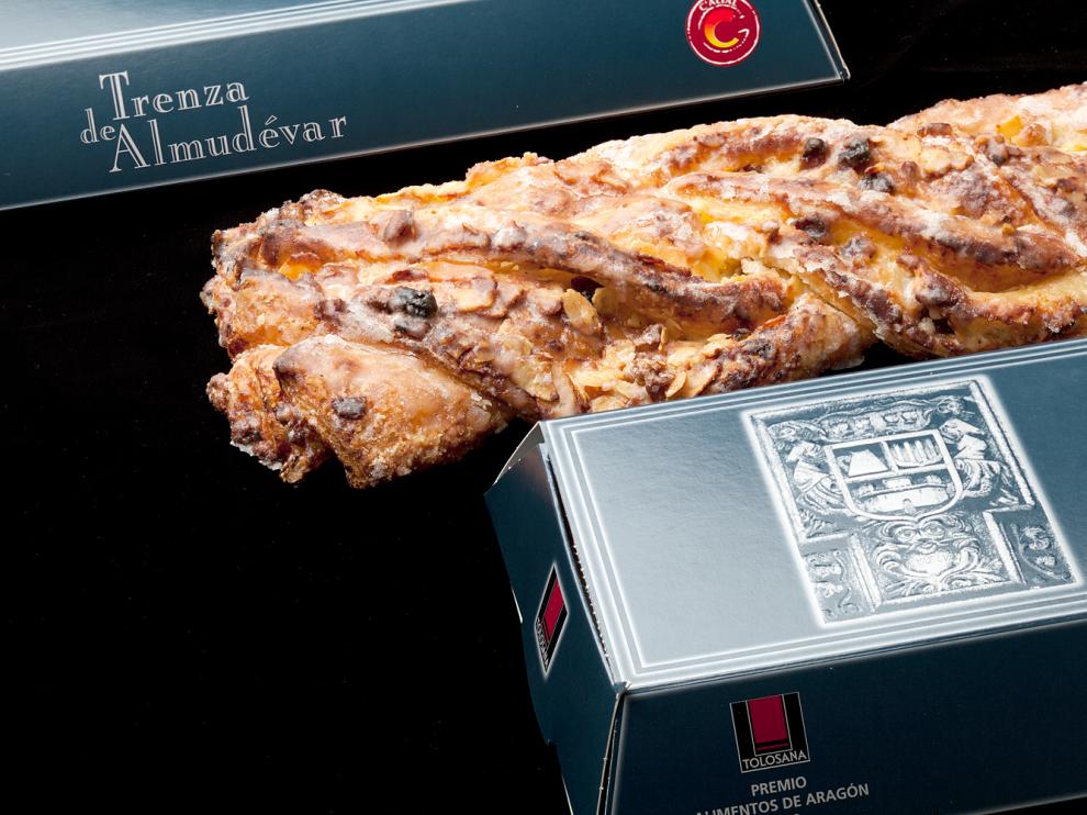 Trenza de Almudévar, la protagonista del foro organizado por Pastelería Tolosana