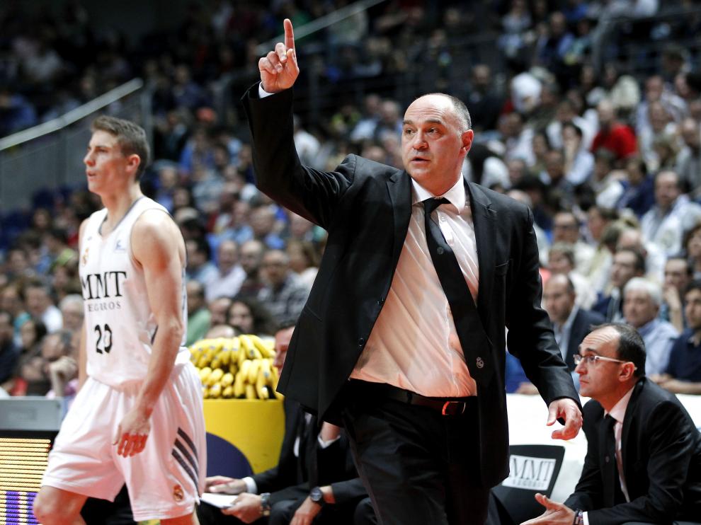 Pablo Laso, entrenador del Real Madrid.