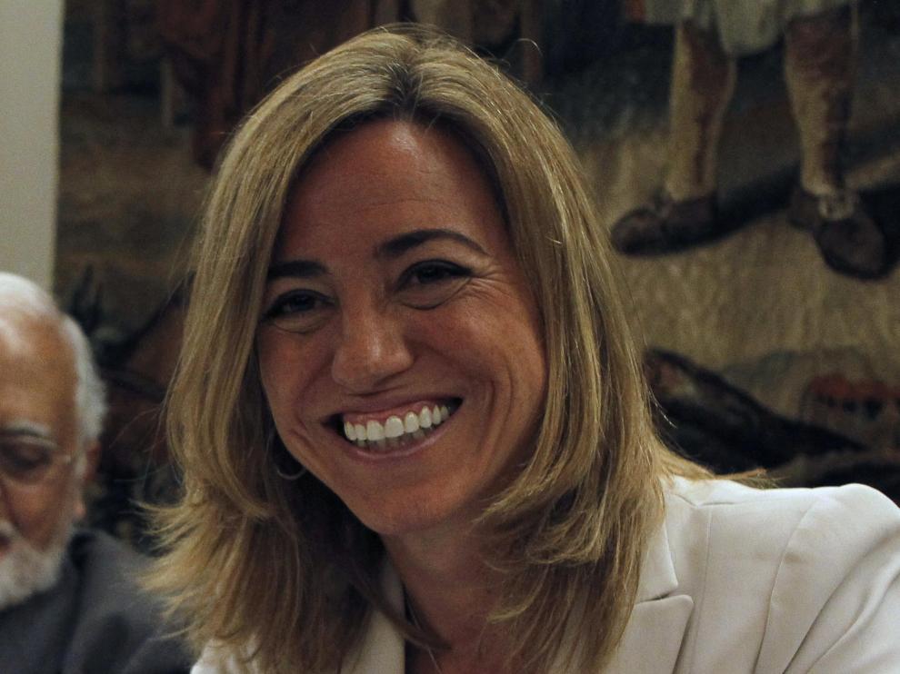 La exministra de Defensa, Carme Chacón