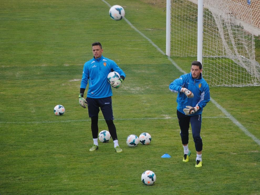 Whalley, a la izquierda, junto a Alcolea