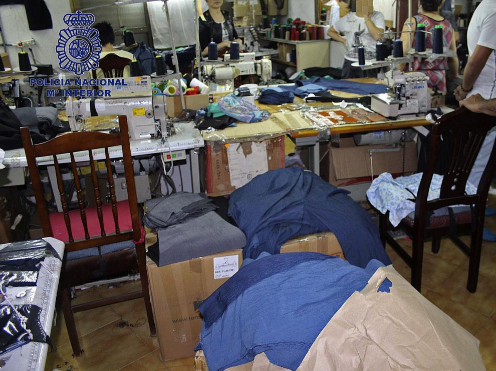 Taller clandestino de confección