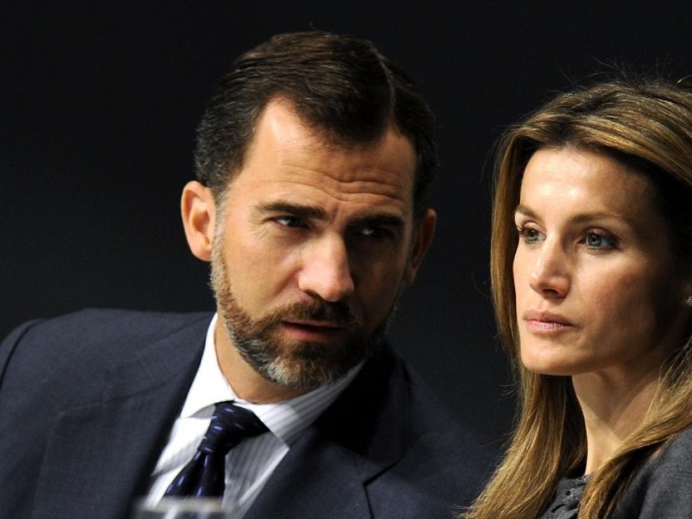 Don Felipe y doña Letizia