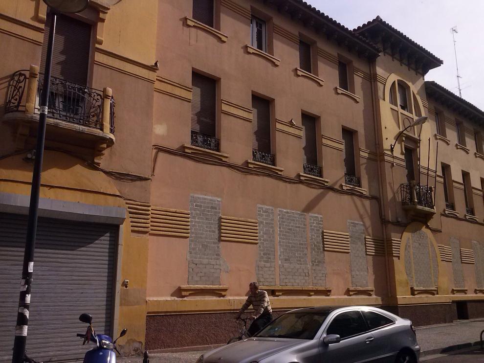 El antiguo hospital San Jorge de Zaragoza