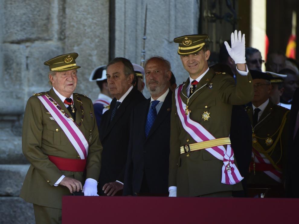 El Rey y el Príncipe, juntos en público tras la abdicación