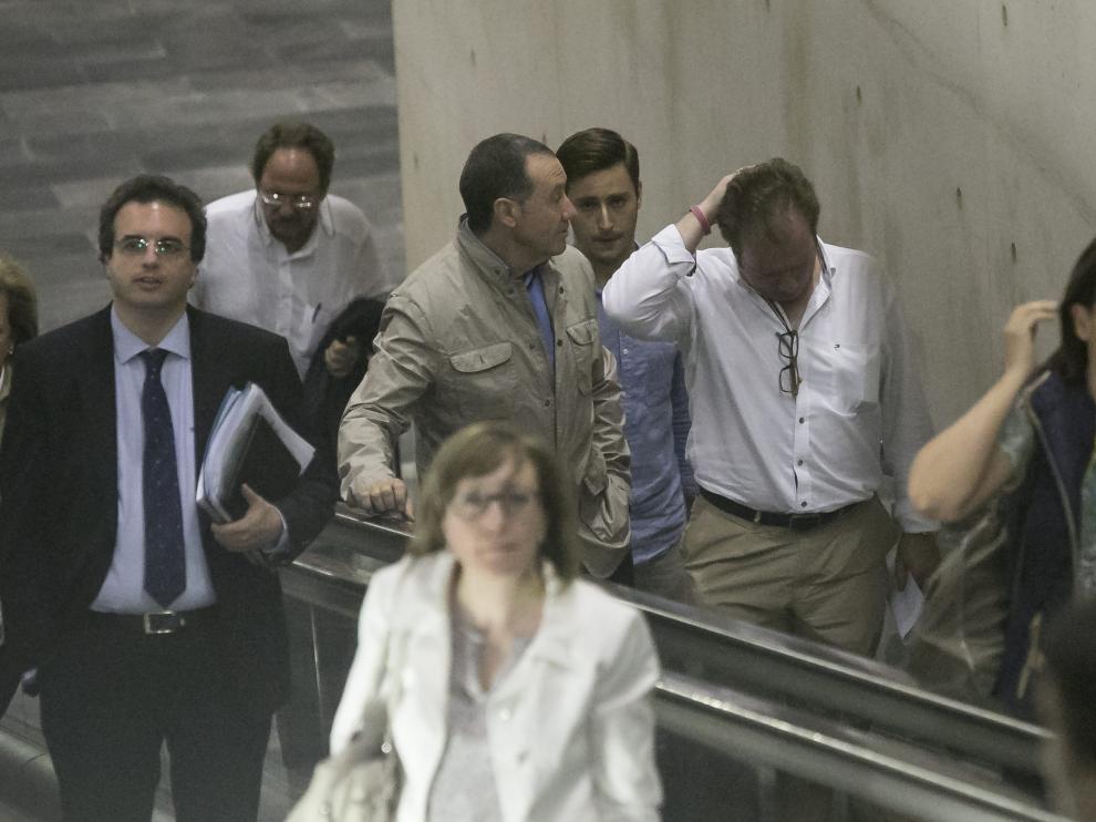 Regreso de los empresarios de Madrid