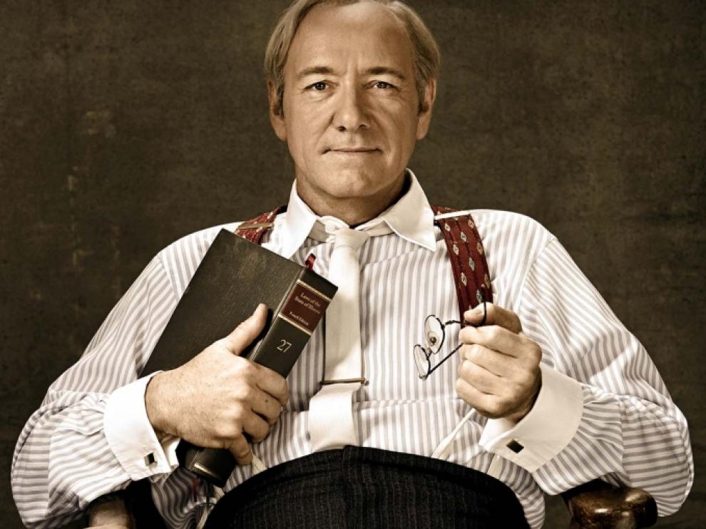 Kevin Spacey, caracterizado como Clarence Darrow