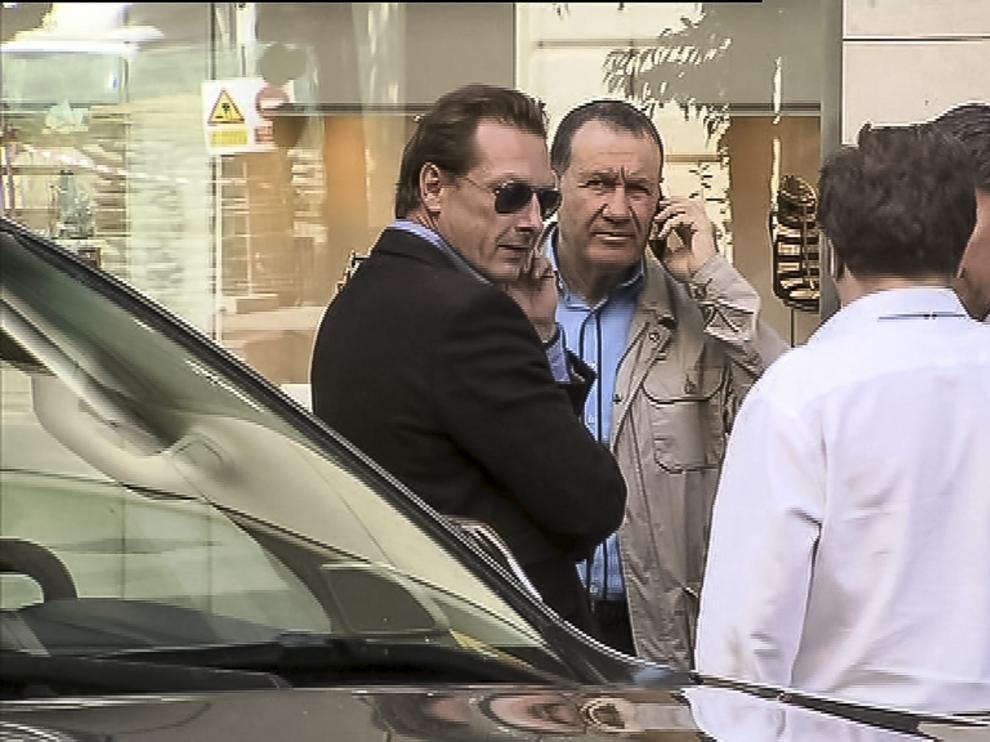 Compradores del Real Zaragoza, en Madrid