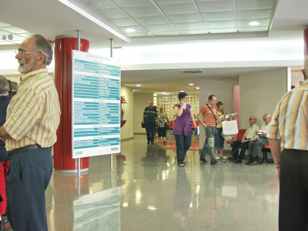 Consultas externas del Hospital Miguel Servet de Zaragoza