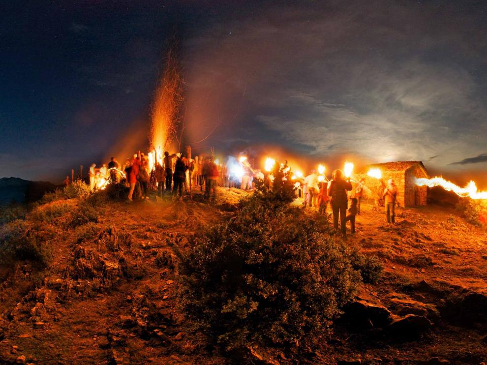 'Fallas' en Bonansa