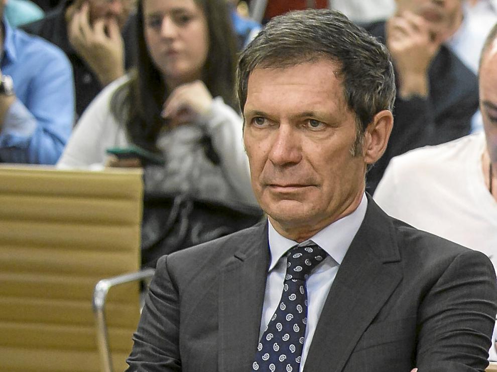 Javier Lasheras, accionista del Real Zaragoza que encabeza las reuniones con Hacienda.