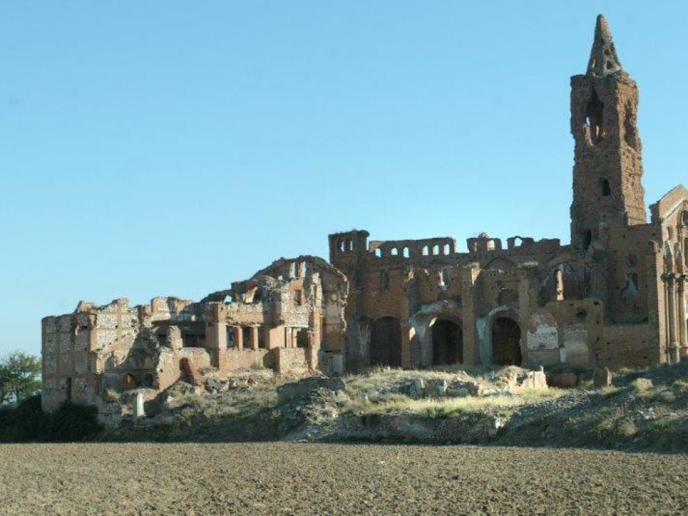 Las ruinas del pueblo viejo de Belchite