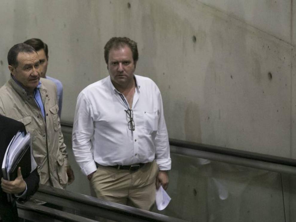 Mariano Casasnovas, en la estación de Delicias