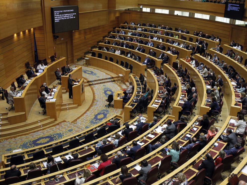 Imagen de archivo de un pleno del Senado