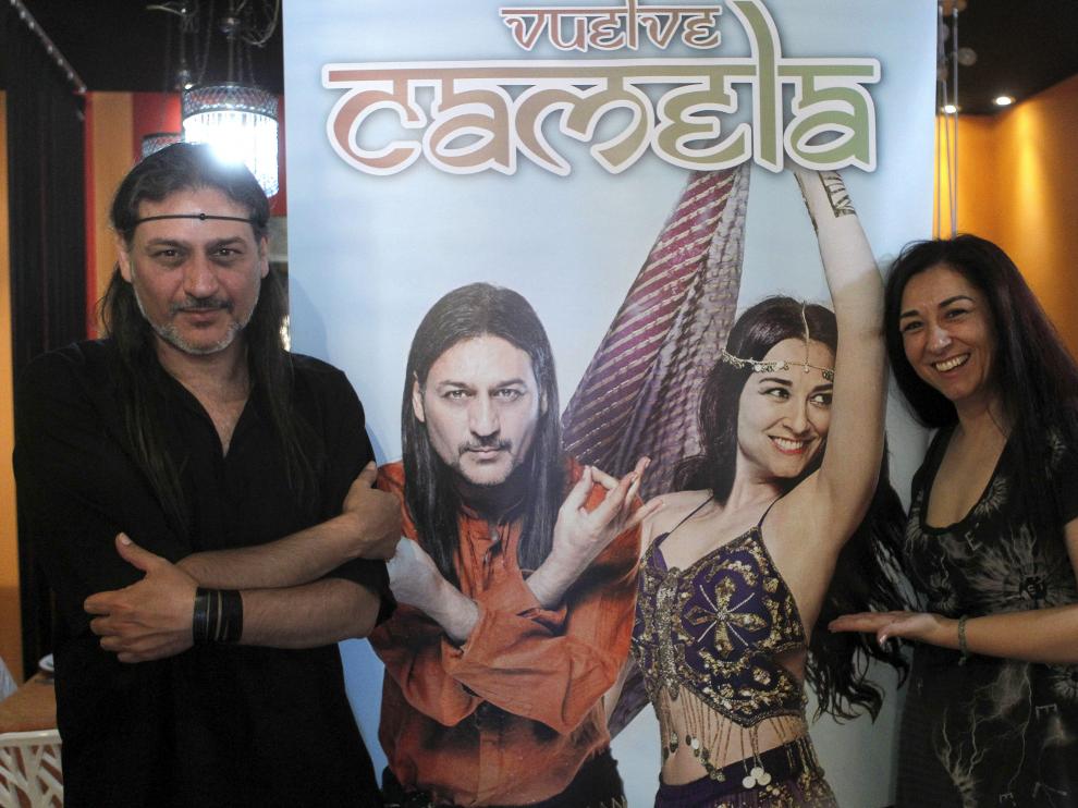 Camela en la presentación de su último disco