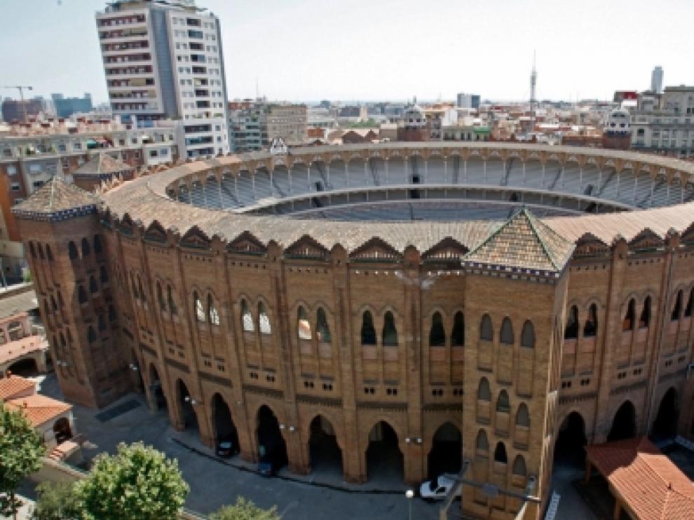 Imagen de la plaza de toros Monumental de Barcelona