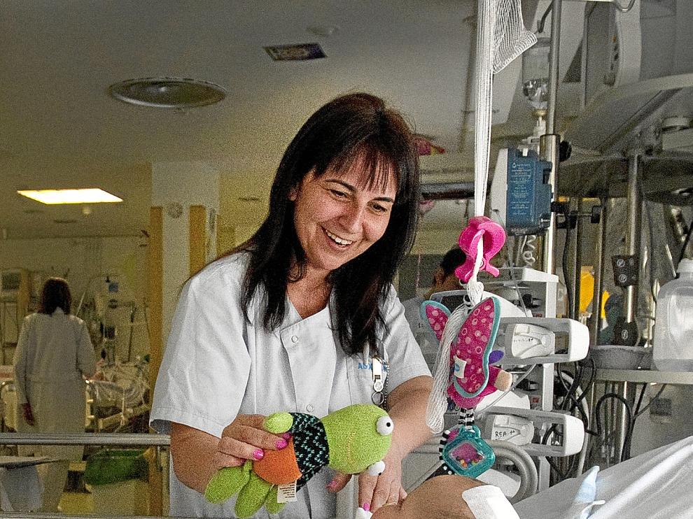 Una de las salas de la Unidad del Dolor Infantil en el hospital La Paz de Madrid