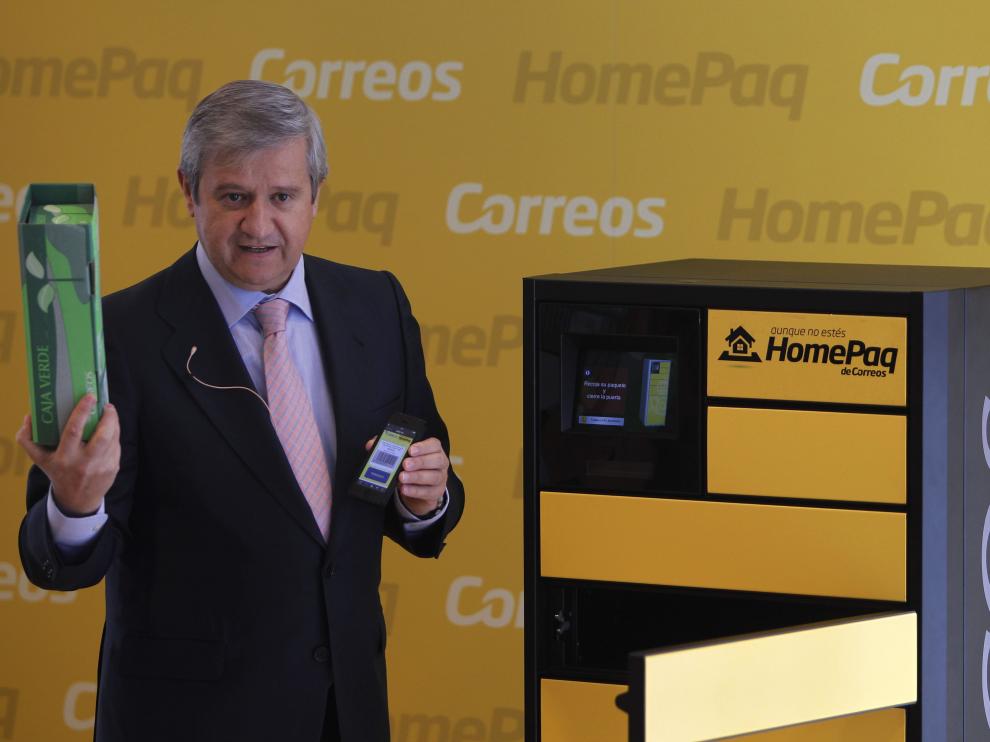 El presidente de Correos ha mostrado el funcionamiento de los buzones