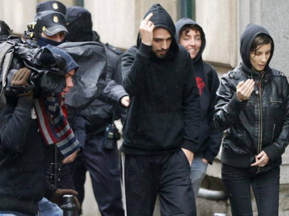 Los anarquistas implicados en la explosión del Pilar
