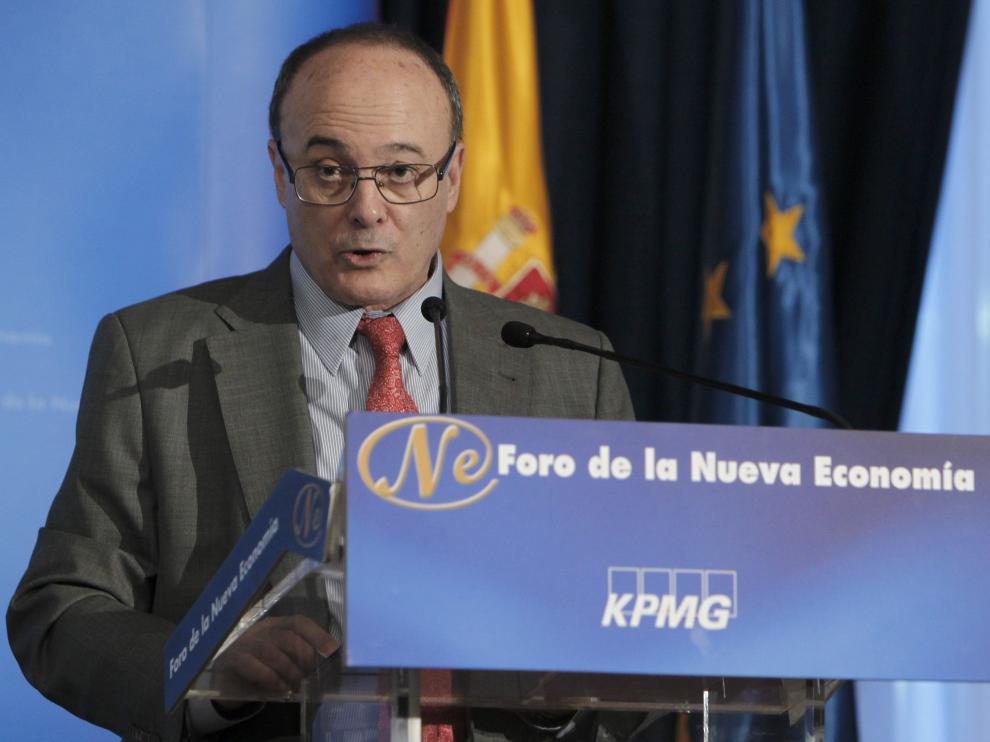 El gobernador del Banco de España, Luis M. Linde