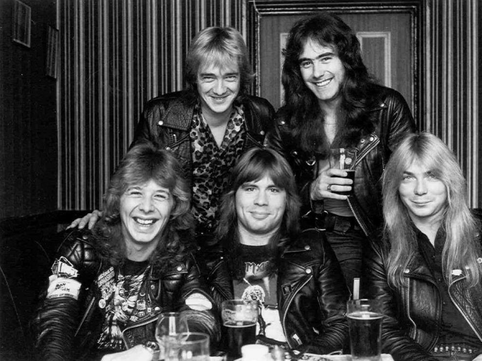 Imagen de archivo del grupo 'heavy' Iron Maiden